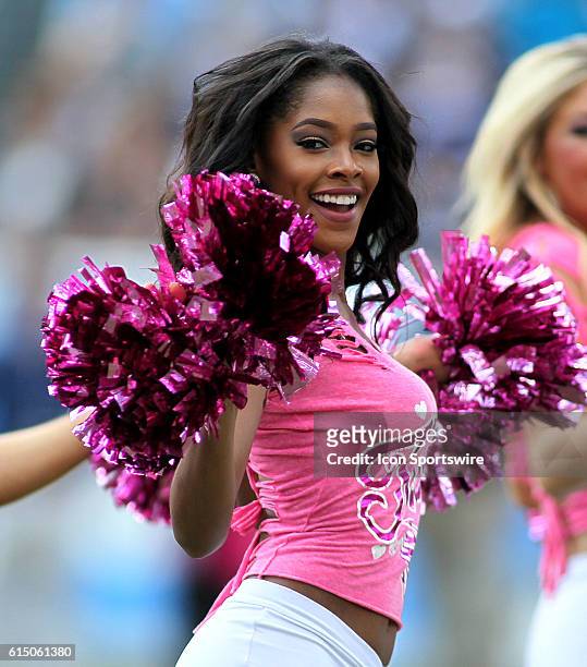 The Tennessee Titans Cheerleaders perform a dance routine during game action. The Tennessee Titans defeated the Cleveland Browns 28-26 at LP Nissan...