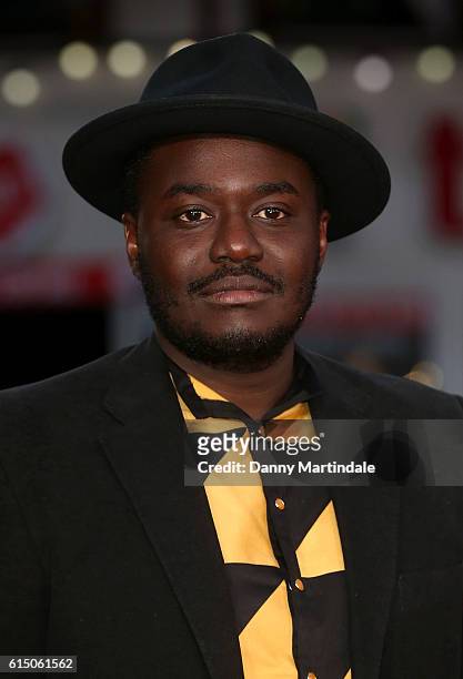 Babou Ceesay attends the 'Free Fire' Closing Night Gala during the 60th BFI London Film Festival at Odeon Leicester Square on October 16, 2016 in...