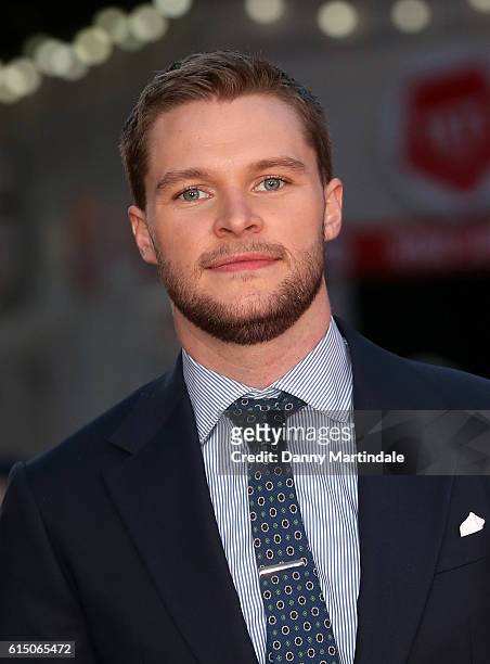 Jack Reynor attends the 'Free Fire' Closing Night Gala during the 60th BFI London Film Festival at Odeon Leicester Square on October 16, 2016 in...