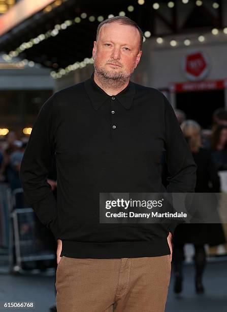 Andrew Starke attends the 'Free Fire' Closing Night Gala during the 60th BFI London Film Festival at Odeon Leicester Square on October 16, 2016 in...