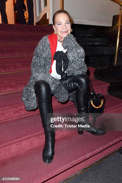 Barbara Engel attends the 'Sister Act: The Musical' premiere Party at Stage Theater on October 16, 2016 in Berlin, Germany.