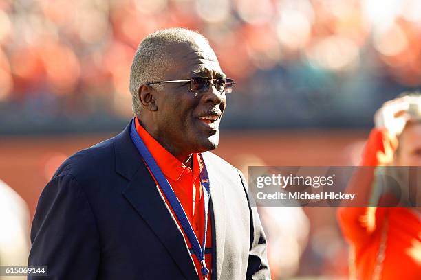 University of Illinois Champaign-Urbana chancellor Robert J. Jones is seen during the game against the Purdue Boilermakers at Memorial Stadium on...