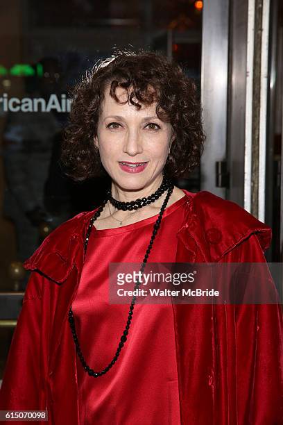 Bebe Neuwirth attends the Broadway Opening Night performance of "The Cherry Orchard" at the American Airlines Theatre on October 16, 2016 in New York...
