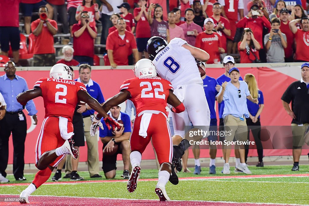 NCAA FOOTBALL: OCT 15 Tulsa at Houston