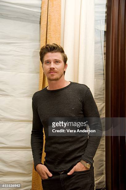 Garrett Hedlund at "Billy Lynn's Long Halftime Walk" Press Conference at the Essex House on October 14, 2016 in New York City.