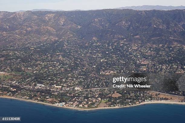 Wealthy community of Montecito whose residents include Oprah, Jeff Bridges, Kirk Douglas and Rob Lowe.