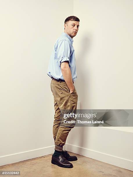 Designer Cédric Charlier is photographed for Self Assignment on May 25, 2016 in Paris, France.