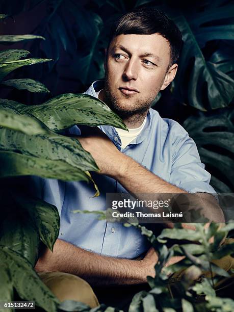 Designer Cédric Charlier is photographed for Self Assignment on May 25, 2016 in Paris, France.