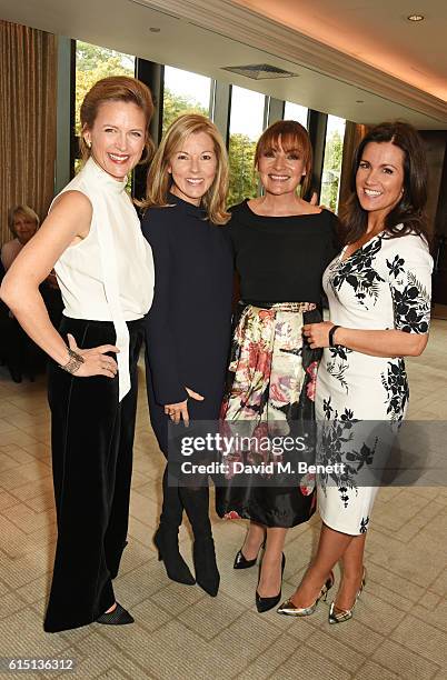 Katie Derham, Mary Nightingale, Lorraine Kelly and Susanna Reid attend The 61st Women of the Year lunch and awards 2016 at InterContinental Park Lane...