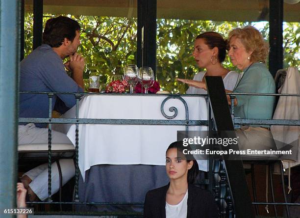 Alejandra Osborne attends the 55th Show Jumping Championship at Pineda Royal Club on October 16, 2016 in Seville, Spain.