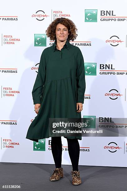 Ginevra Elkann attends a photocall for 'Captain Fantastic' during the 11th Rome Film Festival at Auditorium Parco Della Musica on October 17, 2016 in...