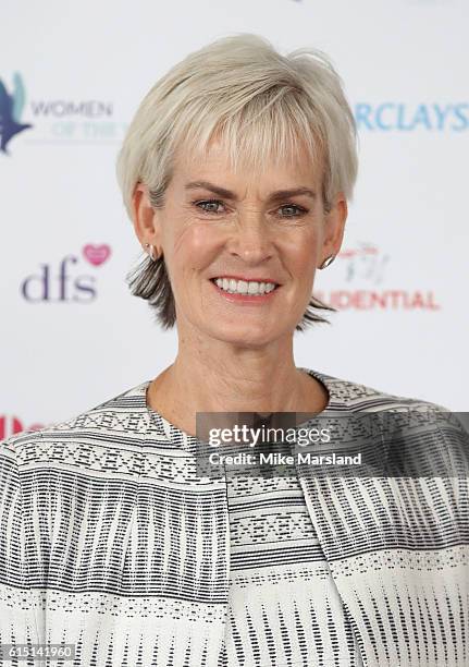 Judy Murray attends the Women of the Year Awards 2016 at InterContinental Park Lane Hotel on October 17, 2016 in London, England.