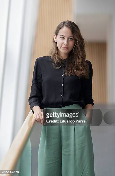 Actress Irene Escolar attends a portrait session at Teatros del Canal on October 17, 2016 in Madrid, Spain.