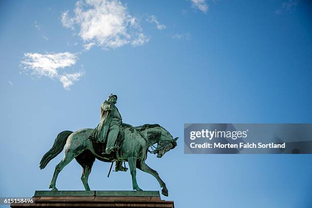 king frederik vii - christiansborg stockfoto's en -beelden