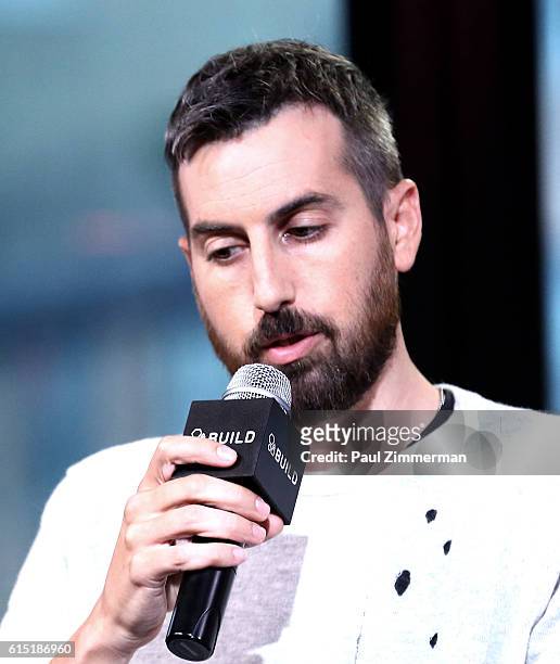 Director Ti West attends the Build Series Presents to discuss his Film "In A Valley Of Violence" at AOL HQ on October 17, 2016 in New York City.