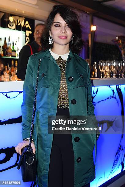 Claudia Potenza attends 'Alice Nella Citta' Jury Dinner during the 11th Rome Film Festival at on October 17, 2016 in Rome, Italy.