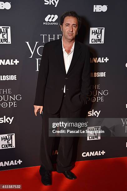 Paolo Sorrentino attends "The Young Pope" Paris Premiere at la cinematheque on October 17, 2016 in Paris, France.