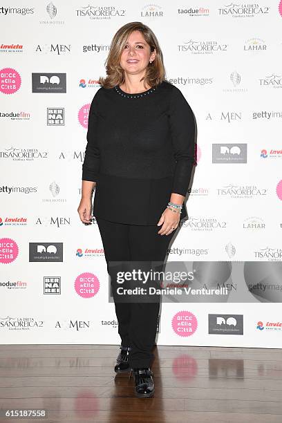 Francesca Serafini attends 'Alice Nella Citta' Jury Dinner during the 11th Rome Film Festival at on October 17, 2016 in Rome, Italy.