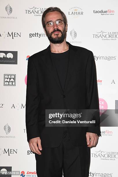 Giordano Meacci attends 'Alice Nella Citta' Jury Dinner during the 11th Rome Film Festival at on October 17, 2016 in Rome, Italy.