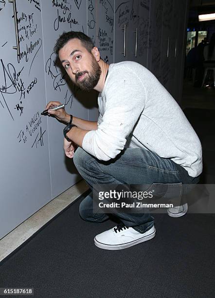 Director Ti West attends the The Build Series Presents to discuss his Film "In A Valley Of Violence" at AOL HQ on October 17, 2016 in New York City.