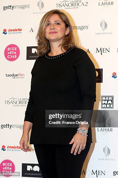 Francesca Serafini attends 'Alice Nella Citta' Jury Dinner during the 11th Rome Film Festival at on October 17, 2016 in Rome, Italy.