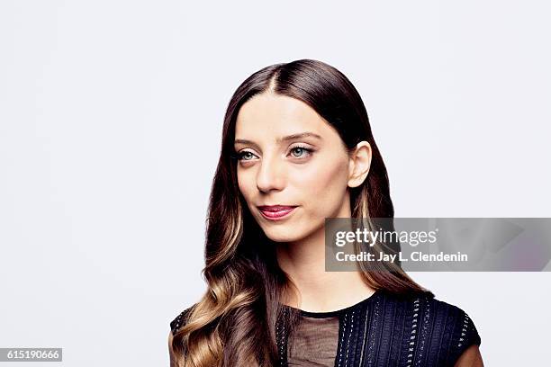 Actress Angela Sarafyan, from the film "The Promise," poses for a portraits at the Toronto International Film Festival for Los Angeles Times on...