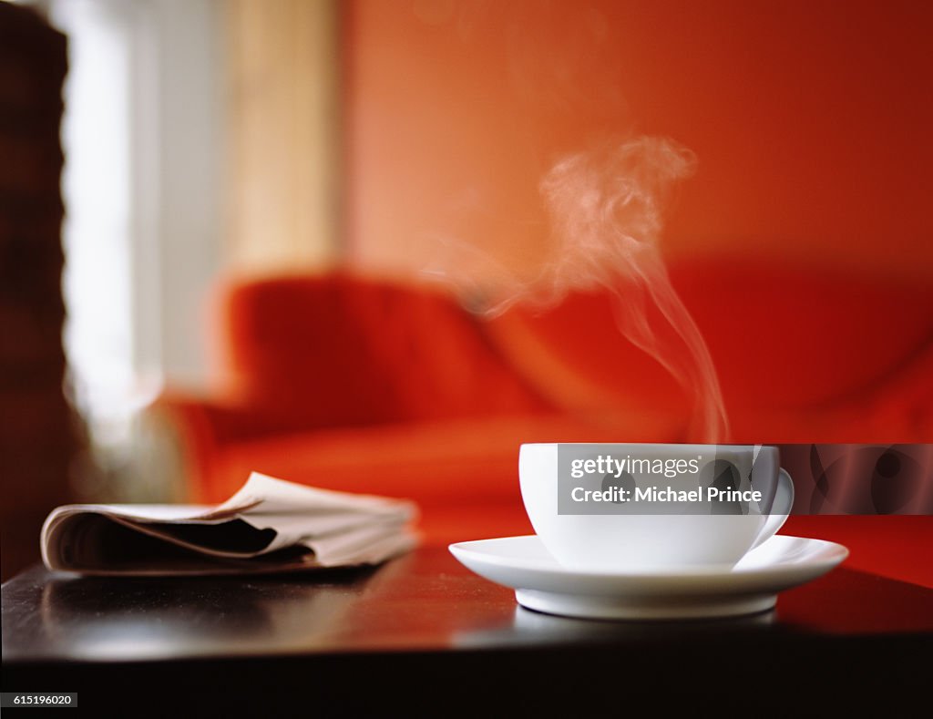 Coffee Cup on Table