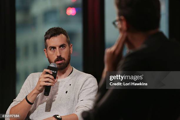 Director Ti West discusses his film, 'In A Valley of Violence' at the Build Series at AOL HQ on October 17, 2016 in New York City.