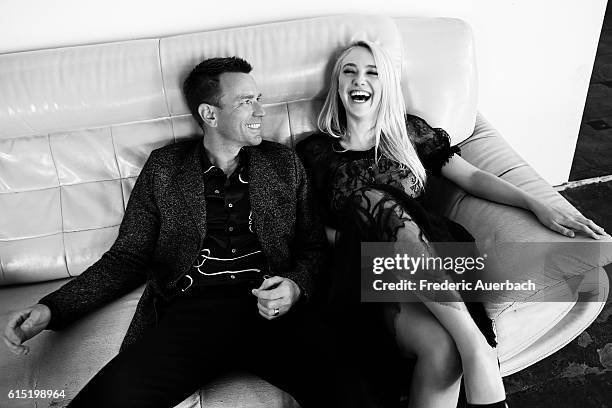 Actors Dakota Fanning and Ewan McGregor are photographed for Malibu Magazine on August 24, 2016 in Los Angeles, California.