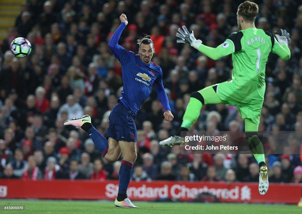 Liverpool v Manchester United - Premier League