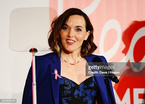 Victoria Pendleton on stage during the Red Women Of The Year Awards at The Skylon on October 17, 2016 in London, England.