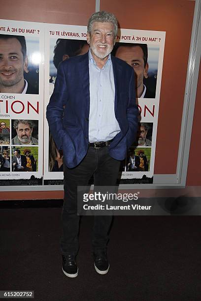Patrick Prejean attends the "l'Invitation" Paris Premiere at UGC George V on October 17, 2016 in Paris, France.
