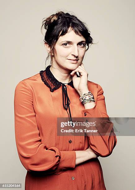 Director Alice Rohrwacher poses for a portrait during the 54th New York Film Festival at Lincoln Center on October 2, 2016 in New York City.