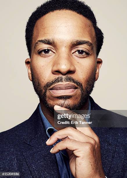 Actor Andre Holland poses for a portrait during the 54th New York Film Festival at Lincoln Center on October 2, 2016 in New York City.