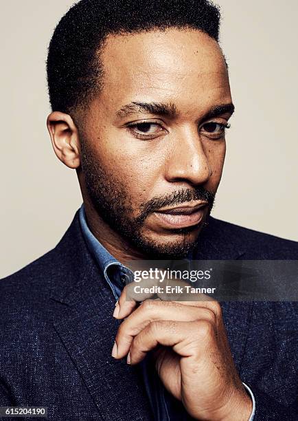 Actor Andre Holland poses for a portrait during the 54th New York Film Festival at Lincoln Center on October 2, 2016 in New York City.