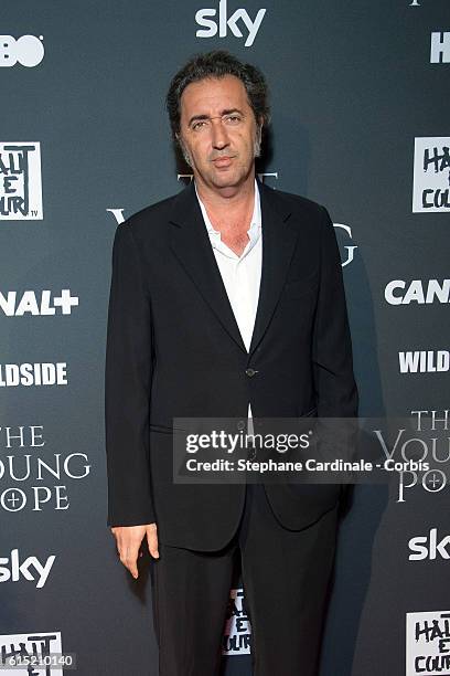 Paolo Sorrentino attends the "The Young Pope" Paris Premiere at La Cinematheque on October 17, 2016 in Paris, France.