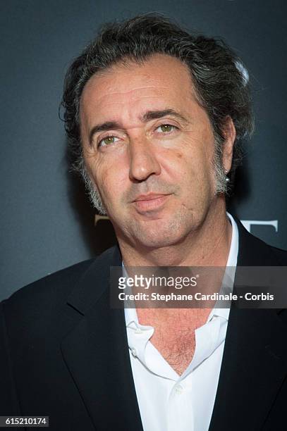Paolo Sorrentino attends the "The Young Pope" Paris Premiere at La Cinematheque on October 17, 2016 in Paris, France.