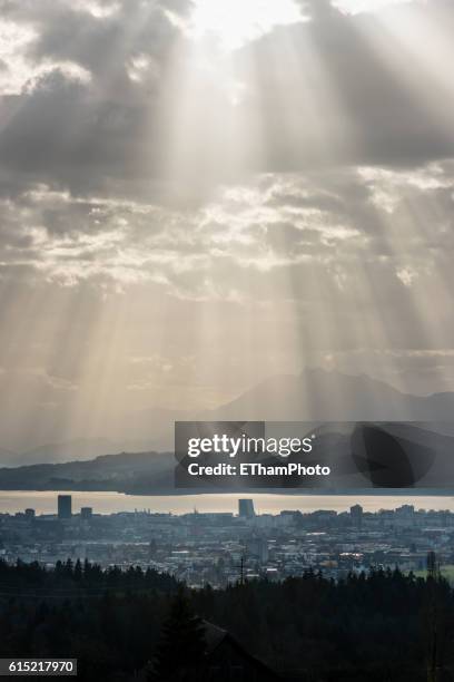 city of zug, switzerland - zug stock pictures, royalty-free photos & images