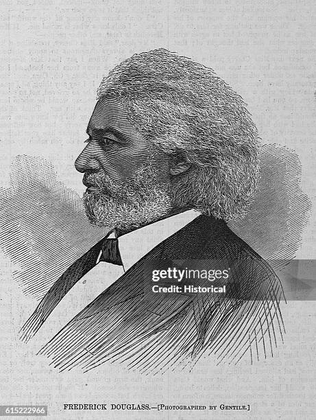 Frederick Douglass. Photographed by Gentile