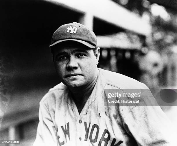 While playing for the New York Yankees, Babe Ruth became baseball's most prominent player and set many records.