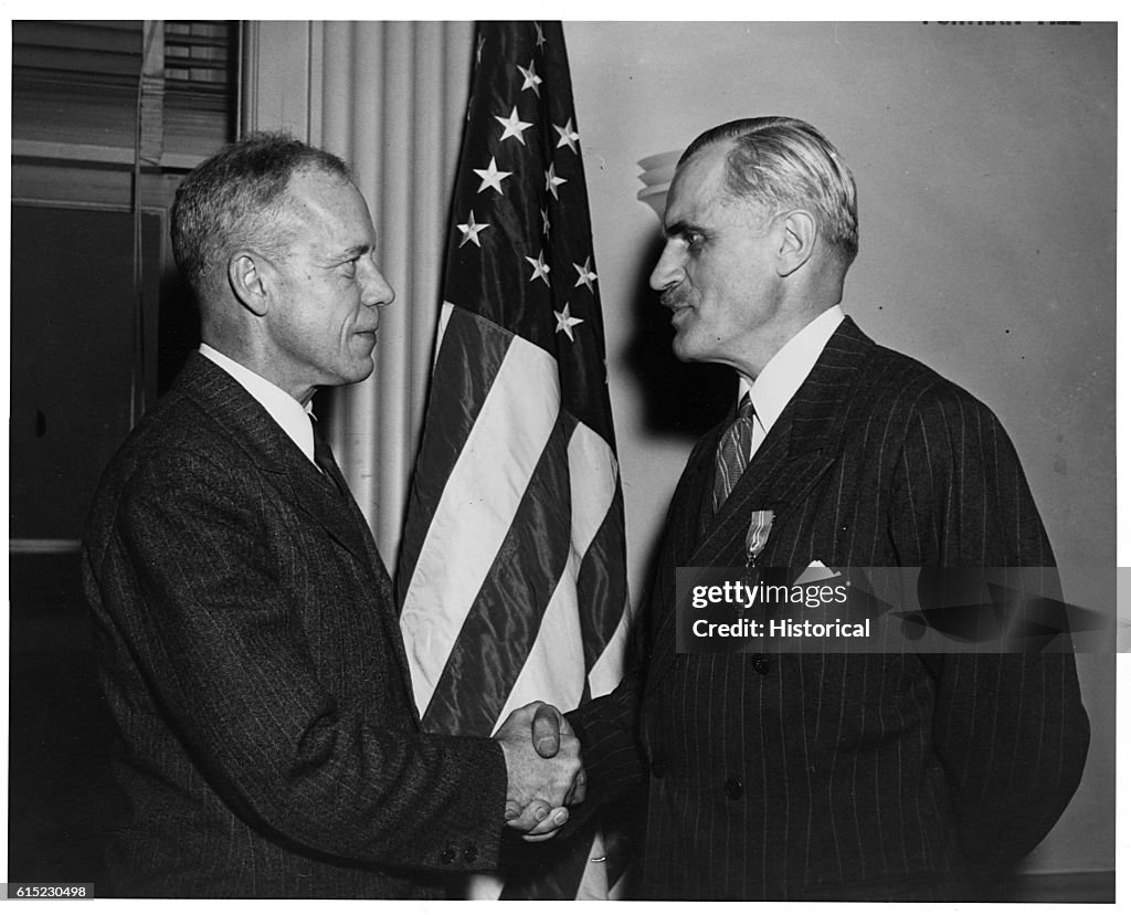 Robert P. Patterson and Arthur Holly Compton