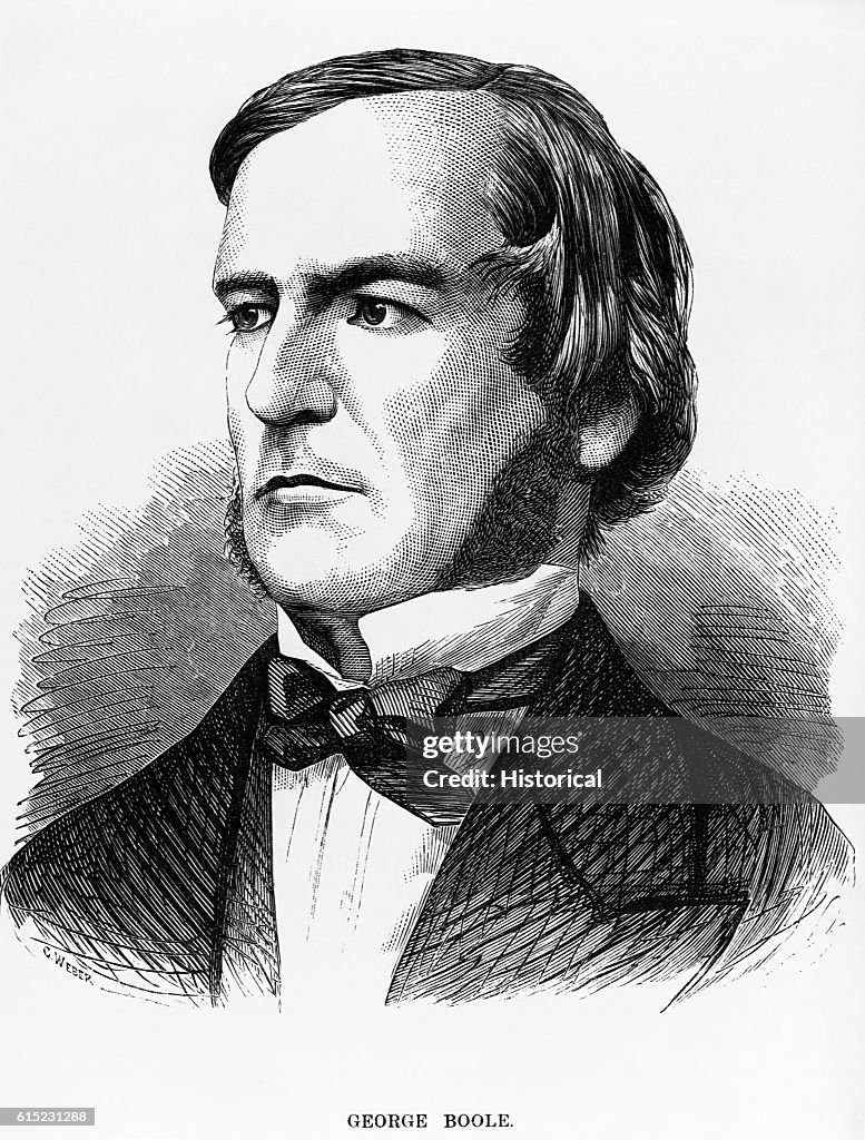 George Boolean Engraving of George Boole News Photo - Getty Images