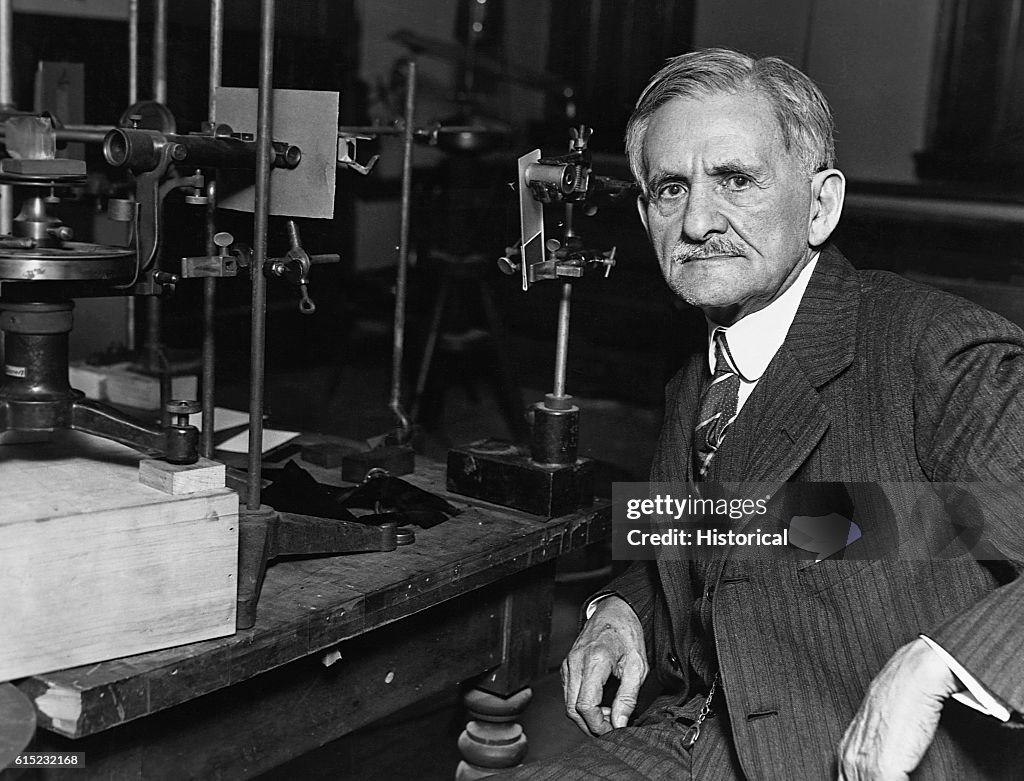Physicist Albert Michelson