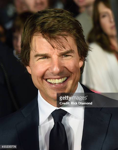 Tom Cruise attends "Jack Reacher: Never Go Back" Variety - The Children's Charity Of Eastern Tennessee Benefit Screeningon October 17, 2016 in...