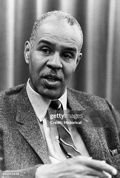 Roy Wilkins was an African-American civil rights leader. An editor, he served as executive director of the NAACP from 1965 to 1977.