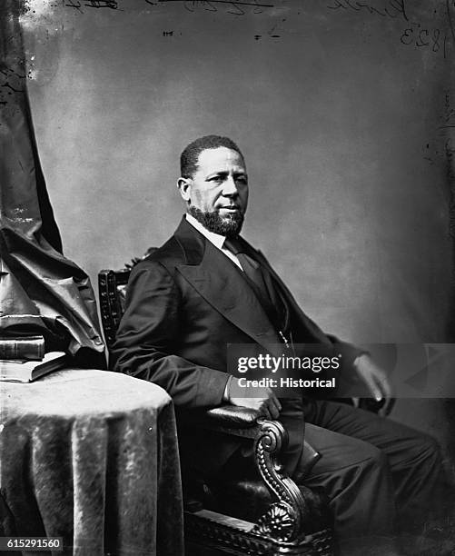 Hiram Rhoades Revels , American clergyman who was the first African American to be elected to the United States Senate.