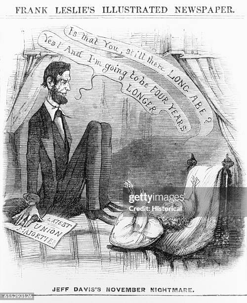 Jefferson Davis, President of the Confederate States, has a nightmare come true when Abrahanm Lincoln is re-elected President of the United States.