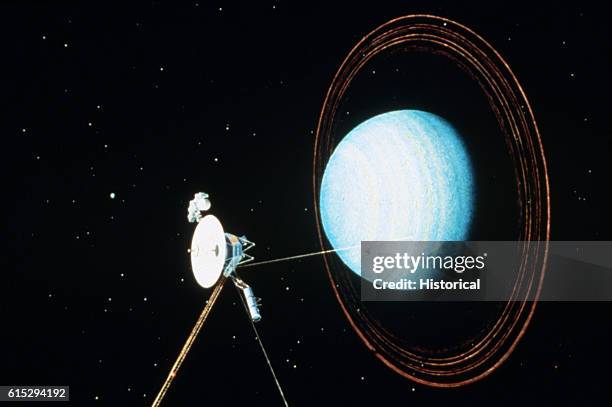 Artist's Conception of Uranus Fly By