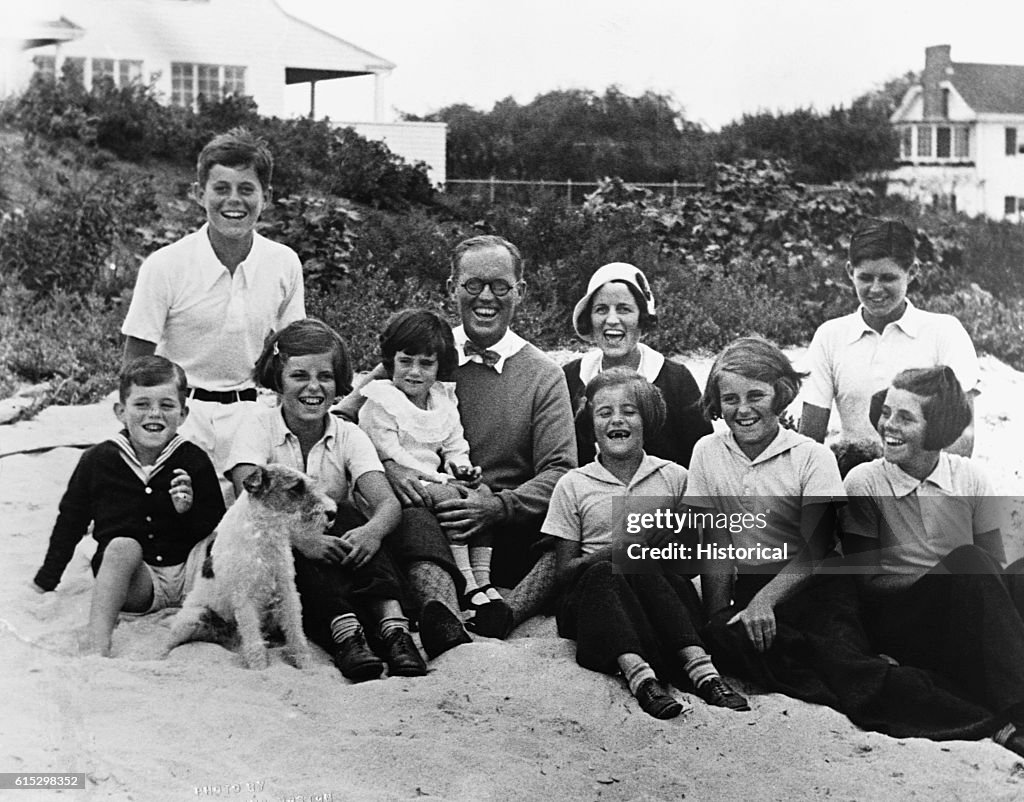 The Kennedy Family at Hyannis Port