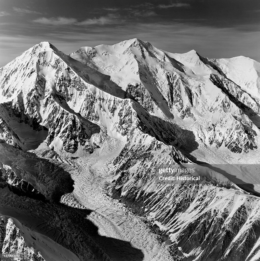 Walsh Glacier and Mount Lucania